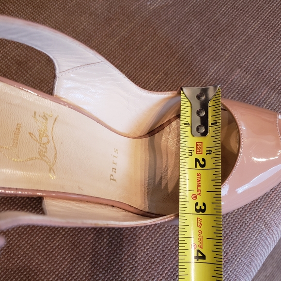 Christian Louboutin Nude Wedges - Picture 8 of 9
